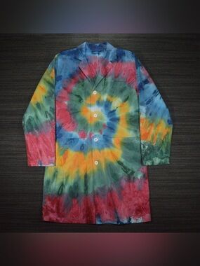 The Meridian Tie-Dye Duster Coat Size S